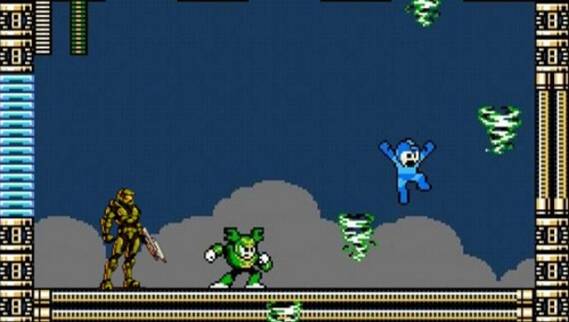 Videogame Mashups Halo Mega Man