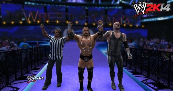 WWE 2K14 WrestleMania List Header
