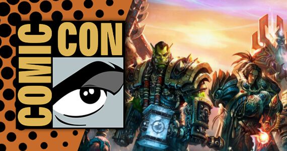 Warcraft Movie Weapons Comic-Con