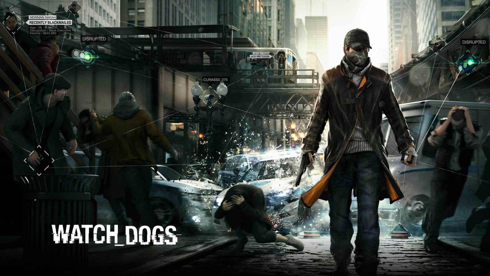 Watch Dogs Wide Banner Wallpaper