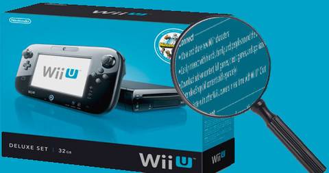 Wii U S Online Details Revealed On Packaging