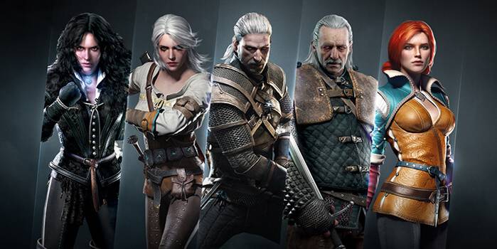 Witcher 3 Main Cast