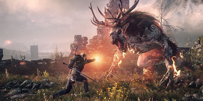 Witcher 3 patch addresses graphics - Flame and monsters