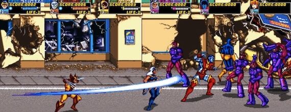 X-Men Arcade Mutant Power