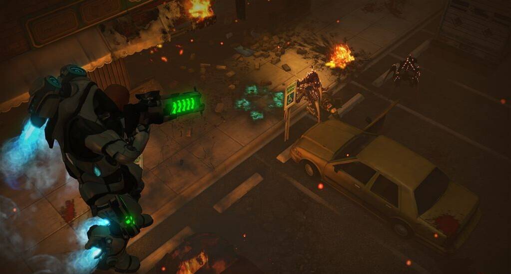 XCOM Enemy Unknown Gameplay Jetpack