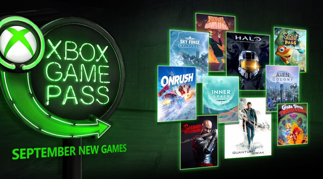 Xbox Game Pass new games September 2018