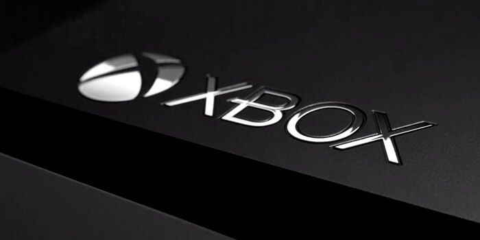 Close-up of Xbox One