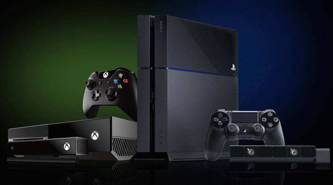 Xbox One PS4 Side by Side