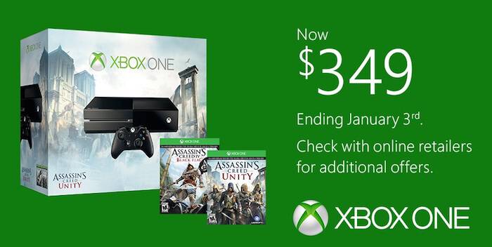 Xbox One Price Goes Back Up Soon