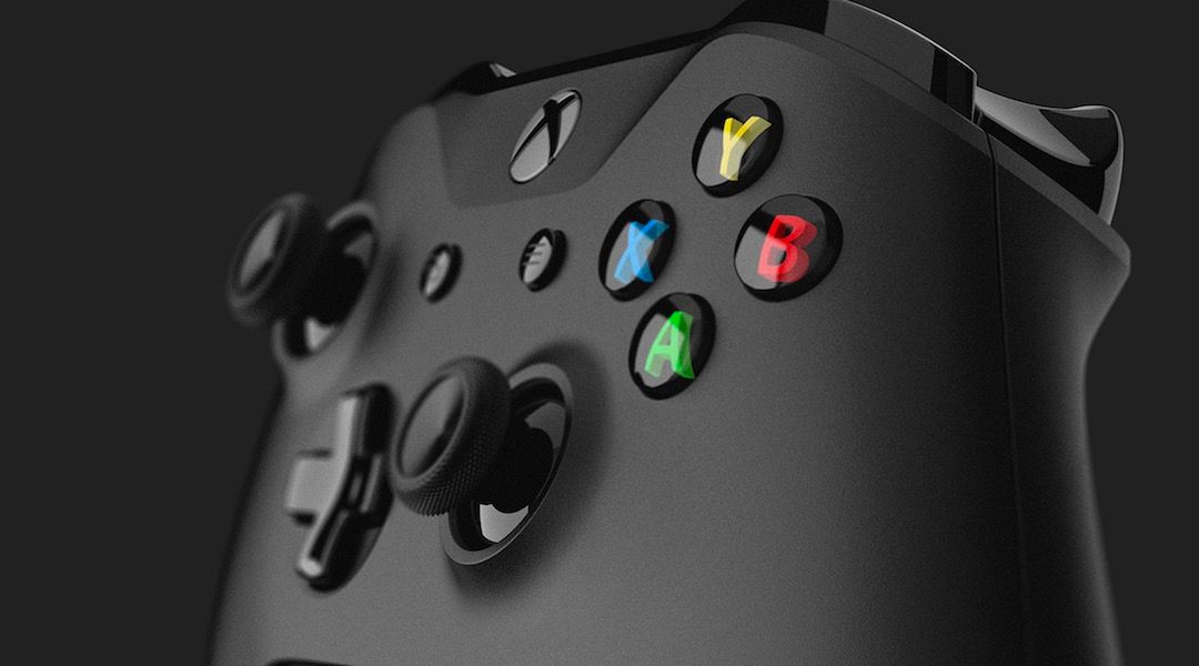 Xbox one x closeup controller microsoft
