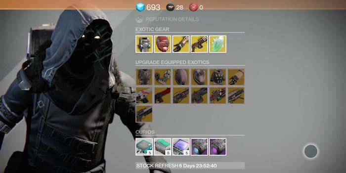 Xur Extended Christmas Outage