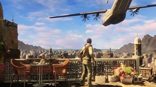 Yemen Rooftop in Uncharted 3