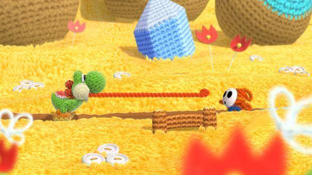 Yoshi's Wooly World Gameplay