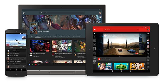 YouTube Gaming Devices