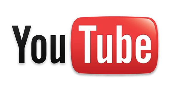 YouTube Logo White Background