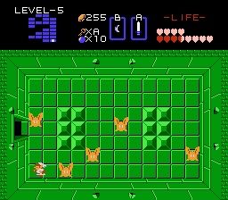Zelda Prototype Screen - Green Dungeon