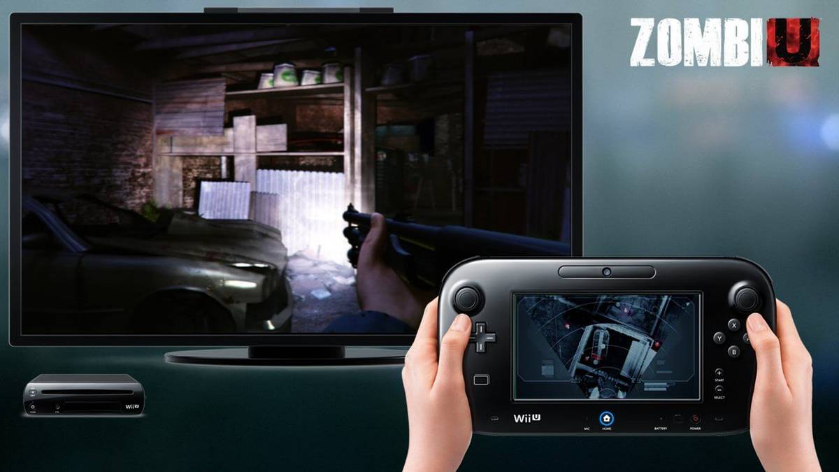 ZombiU Wii U GamePad Map