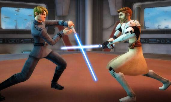 Star Wars: Clone Wars Adventures Litesaber Battle