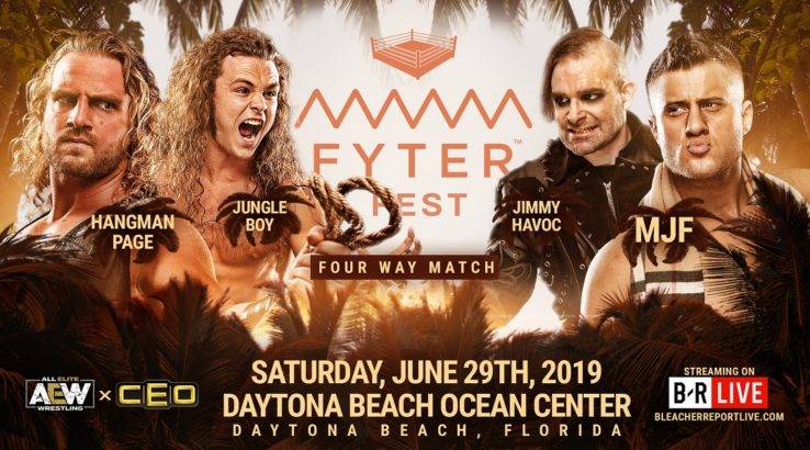 aew fyter fest card