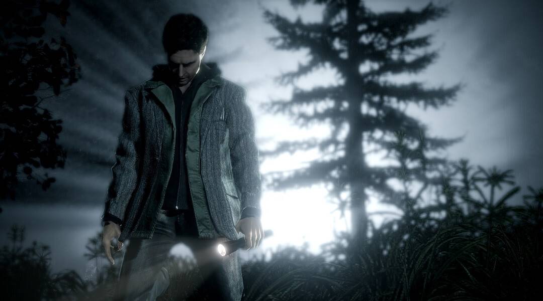 Alan Wake's Return Teaser Confirmed for Quantum Break - Alan Wake kneeling