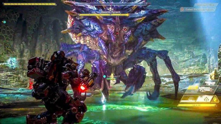 anthem gameplay swarm tyrant