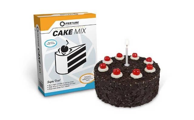 Portal 2 Aperture Science Cake Mix