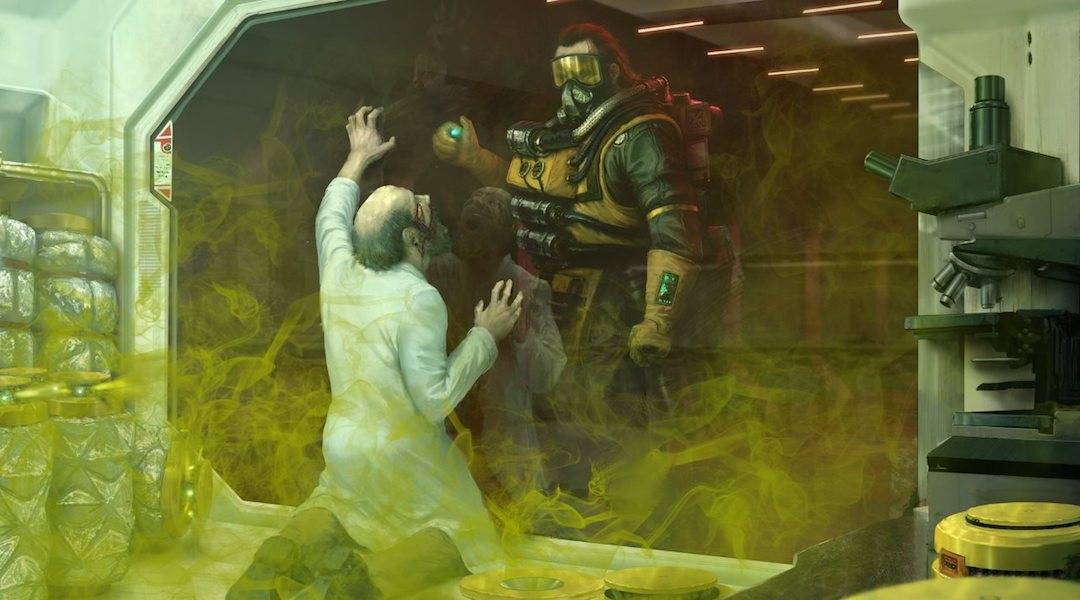 apex legends caustic trap