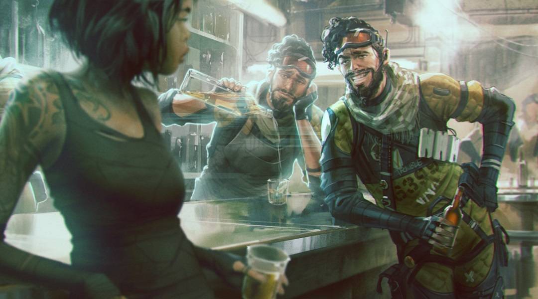 apex legends mirage concept art