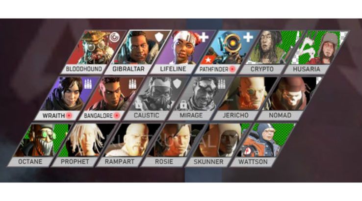Apex Legends concept roster
