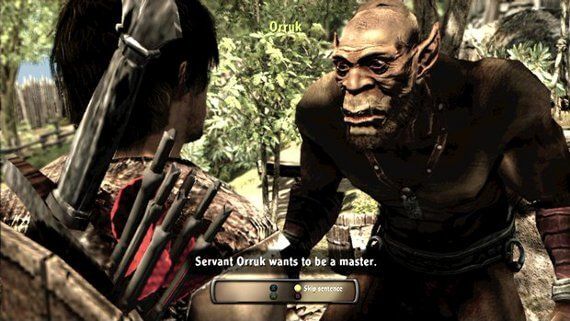 Arcania Gothic 4 Review bad dialog with freed ogre