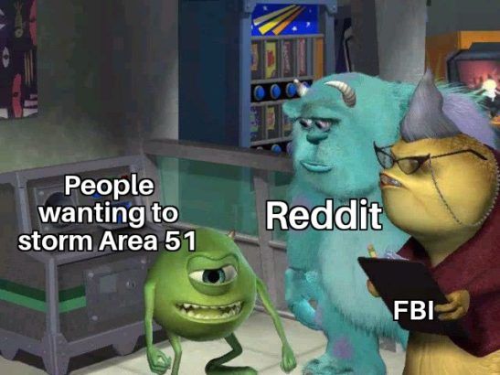 area 51 monster inc meme