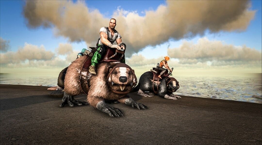 ARK: Survival Evolved Trailer Reveals Giant Beaver - ARK giant beavers