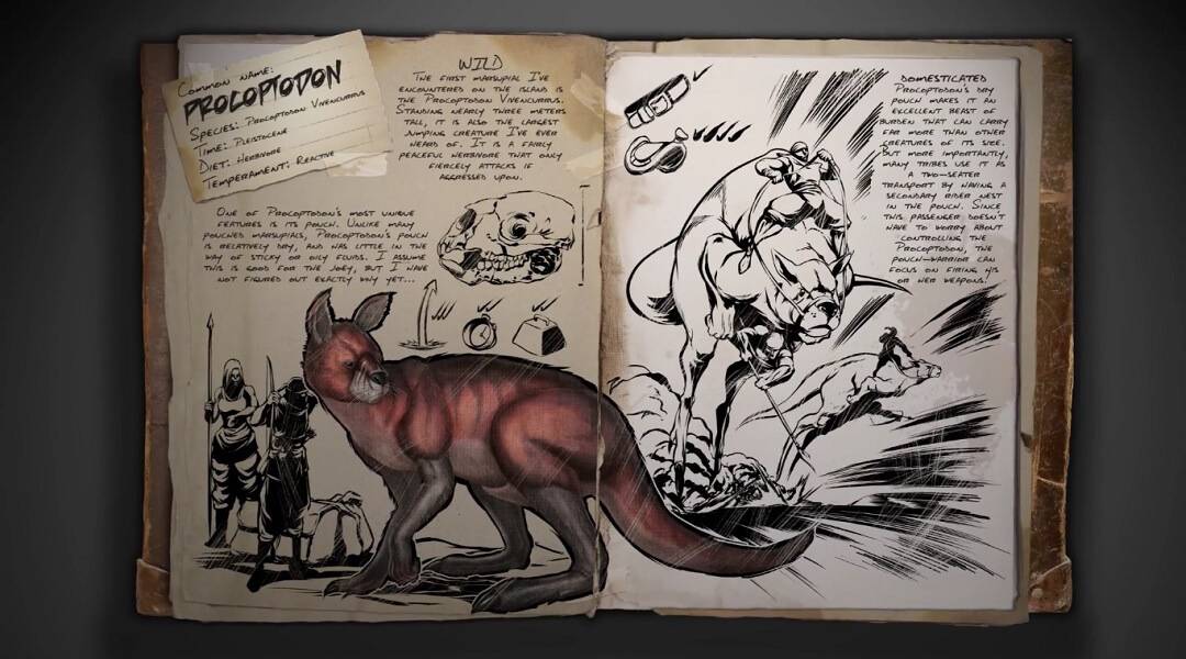 Ark: Survival Evolved Update Adds Giant Kangaroo - Procoptodon