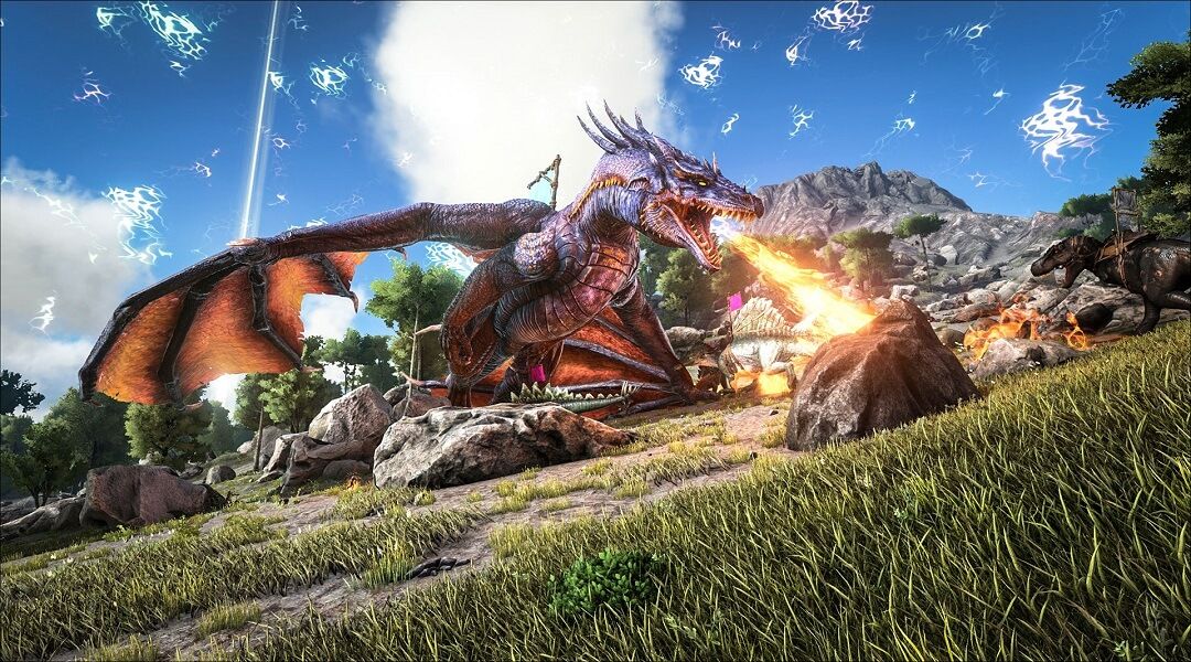 ARK: Survival Evolved Spin-Off Console Exclusive to PS4 - ARK: Survival of the Fittest dragon