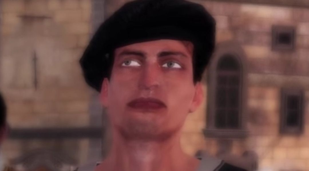 ass creed weird face