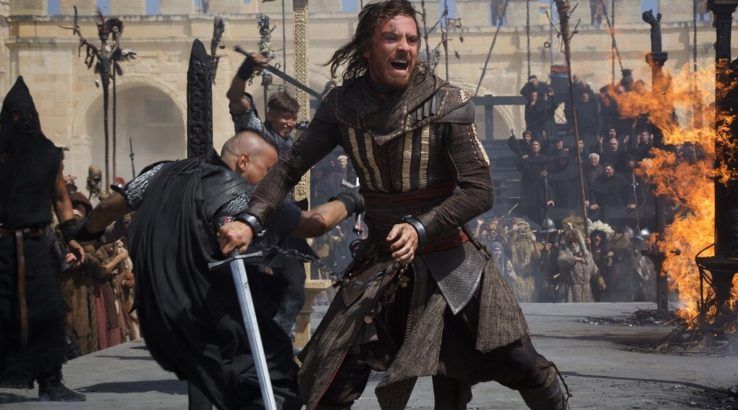 assassin's creed movie debut trailer michael fassbender
