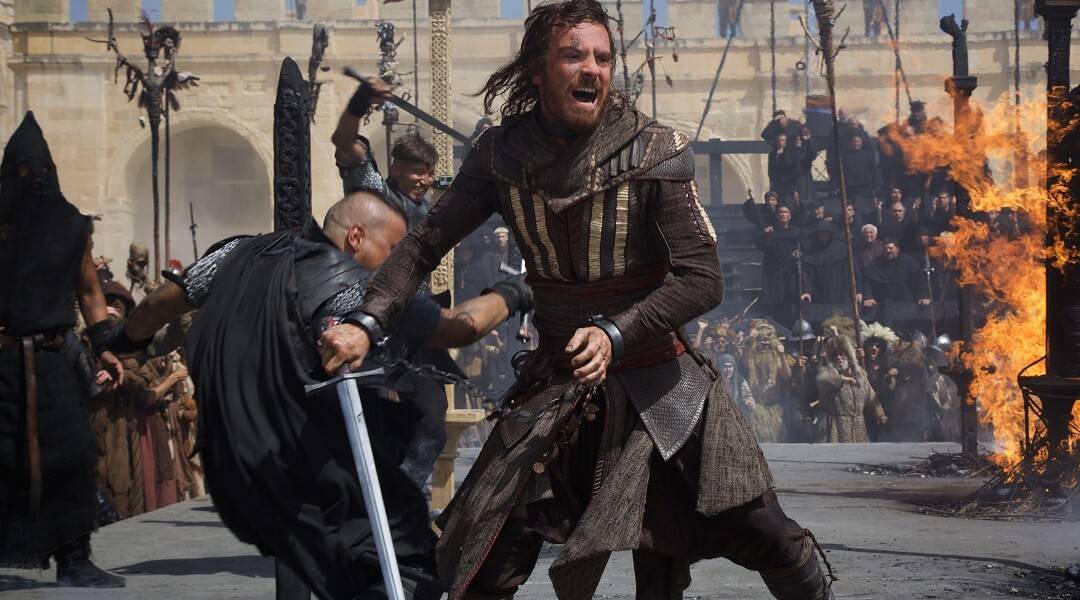 assassin's creed movie debut trailer michael fassbender
