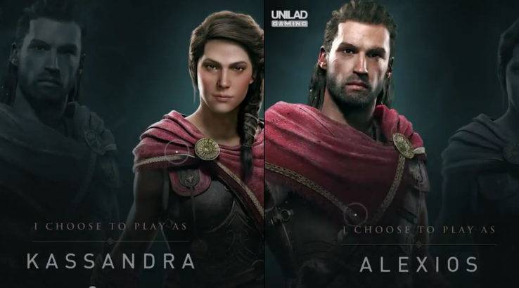 assassins creed odyssey kassandra alexios