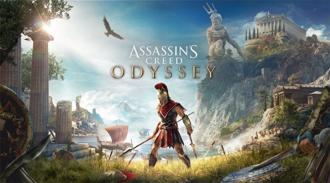 Assassin's Creed Odyssey logo and art