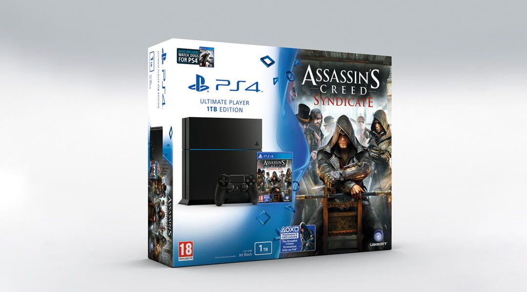 PlayStation 4 Assassin's Creed Syndicate Bundle Includes Watch Dogs