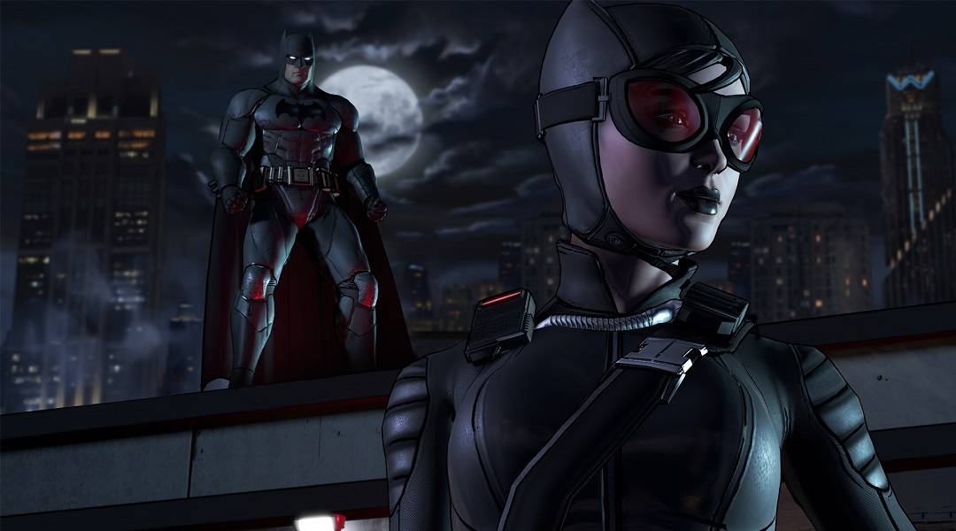 batman the telltale series catwoman roof