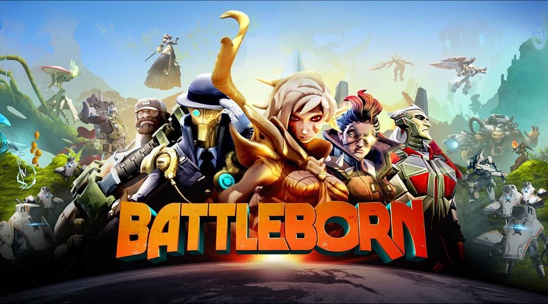 Battleborn Review - Battleborn logo and characters