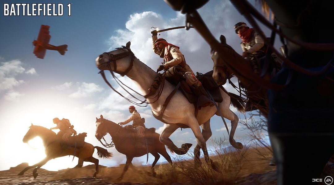 battlefield 1 horse gameplay