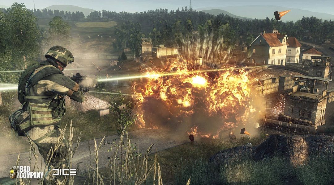 Battlefield: Bad Company Added to Xbox One Backward Compatibility - Explosion
