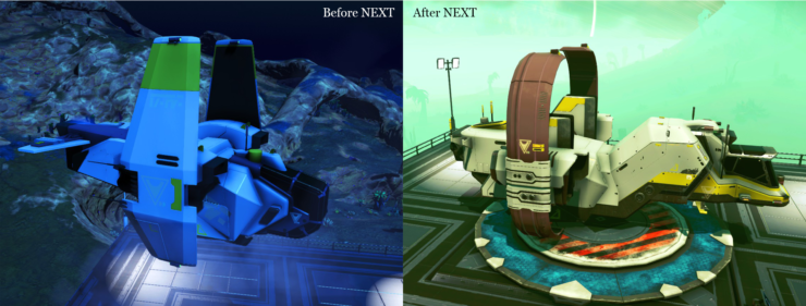 Before after next update