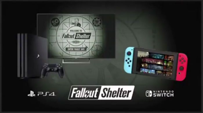 bethesda e3 switch ps4 fallout shelter