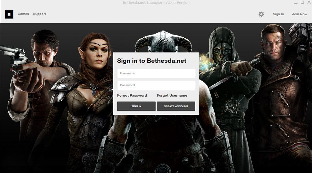 Bethesda Game Launcher