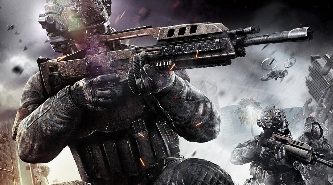 Black Ops 3 Features 4-Player Split-Screen Co-Op - Black Ops 3 soldiers and drones