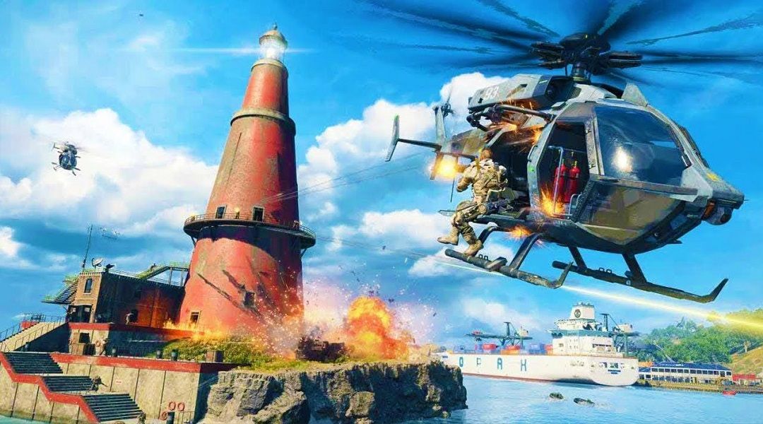 black ops 4 blackout helicopter