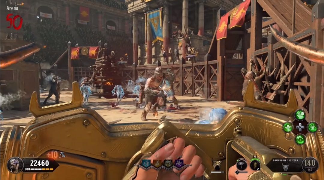 Black Ops 4 Zombies How To Get The Brazen Bull Shield On Ix